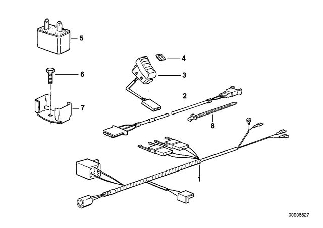 63171352854 - : Relay For Flasher         for BMW-Motorrad Image