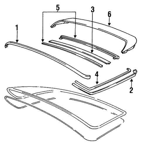 Spoiler for 1991 Porsche 944 #0