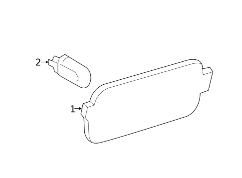 Side Marker Lamps for 2018 Audi RS7 #0