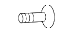 9YA500602 - Body: Lock Assembly Screw for Mazda Image