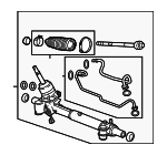 13271004 - : Steering rack for Saab: 9-5 Image