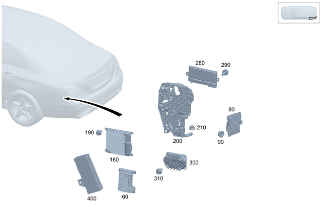 2239006135 - Retrofits: Control Unit for Mercedes-Benz: 300C, 300CD, 350SD, C300, C43 AMG, C63 AMG S E Performance, CLE300, CLE450, CLE53 AMG, E350, EQE 350, EQE 350 SUV, EQE 350+, EQE 350+ SUV, EQE 500, EQE 500 SUV, EQE AMG, EQE AMG SUV, EQS 450, EQS 450 SUV, EQS 450+, EQS 450+ SUV, EQS 580, EQS 580 SUV, EQS AMG, GLC300, GLC350e, GLC43 AMG, GLC63 AMG S E Performance, GLE350, GLE450, GLE450e, GLE53 AMG, GLE580, GLE63 AMG S, GLS450, GLS580, GLS63 AMG, Maybach EQS 680 SUV, Maybach GLS600, S500, S63 AMG E Performance Image image