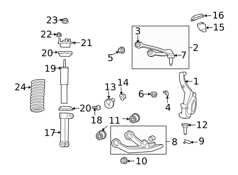 Suspension Components for 2012 Jeep Liberty #2
