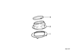 12311731383 - Engine Electrical System: Flange for BMW Image
