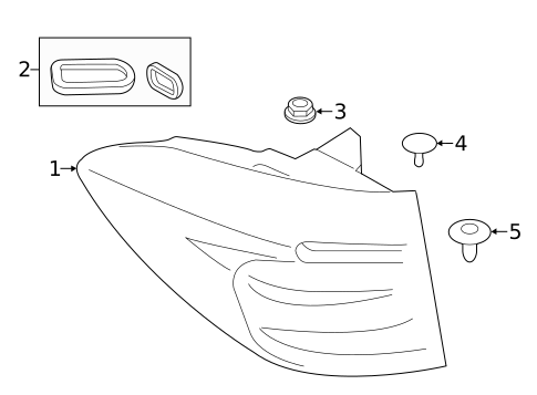 Tail Lamps for 2013 BMW 535i GT xDrive #0