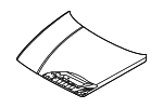 66400T6000 - Body: Hood for Hyundai Image