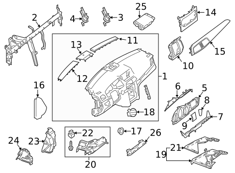 Instrument Panel for 2014 Mercedes-Benz C63 AMG #0