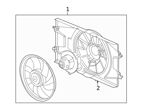 Cooling Fan for 2003 Saturn Ion #0