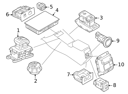 Automatic Transmission Components for 2025 Mitsubishi Outlander #0