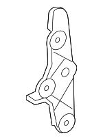 51239150273 - Body: Release Lever Bracket for BMW: 1 Series M, 128i, 135i, 135is, 325i, 325xi, 328i, 328i xDrive, 328xi, 330i, 330xi, 335d, 335i, 335i xDrive, 335is, 335xi, M3, X1, X3, X4 Image