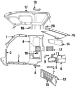 ZZM068324A05 - : Luggage Cover for Mazda Image