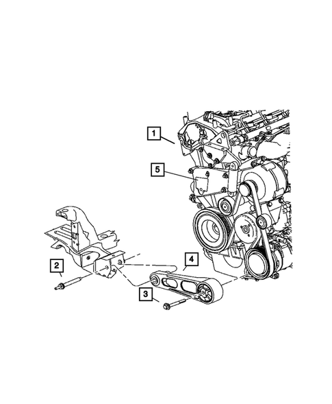 Engine Mounting for 2007 Chrysler PT Cruiser #9