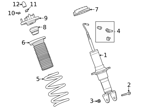 Shocks & Components for 2021 Chevrolet Corvette #2