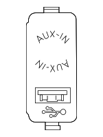 84109376437 - : Auxiliary Jack for Mini: Cooper Image