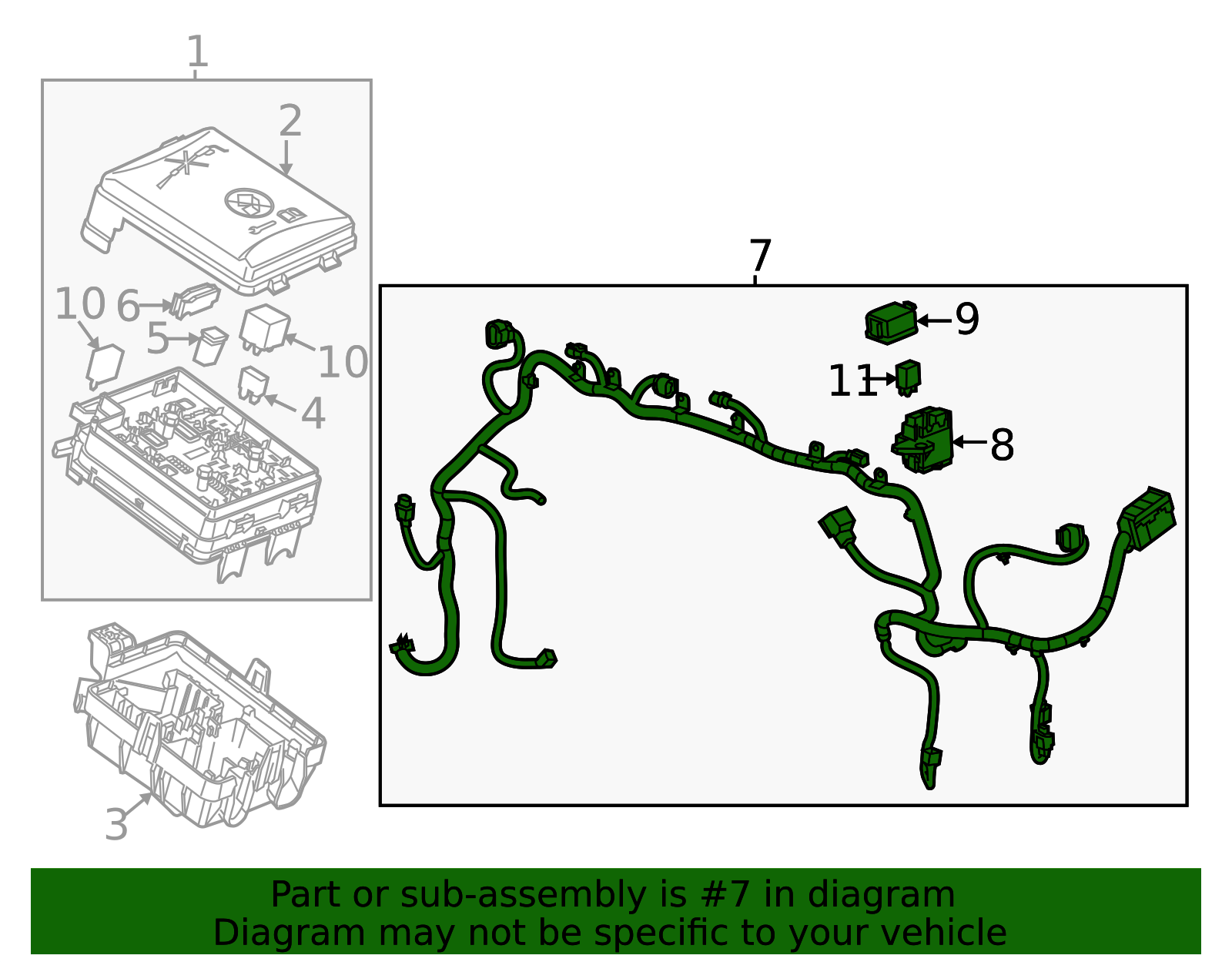 Engine Bay Wiring Harness - Restore Full Power Distribution ...
