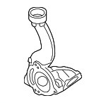 9A110615001 - Cooling System: Thermostat Housing for Porsche Image