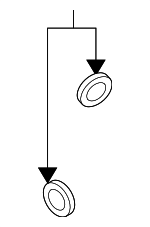 PB121437 - Cooling System: Inlet Tube Gasket for Porsche Image