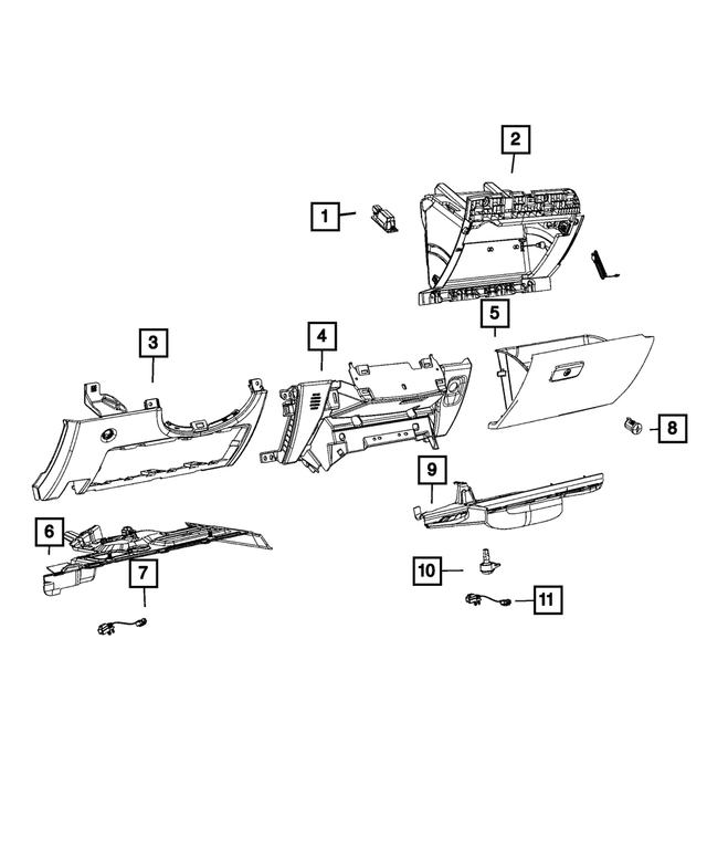 68471013AA - : Led Lamp for Mopar Image