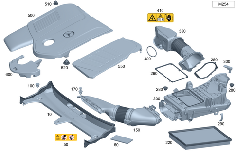 Air Intake for 2025 Mercedes-Benz E350 #0