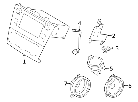 Sound System for 2016 Subaru Crosstrek #0
