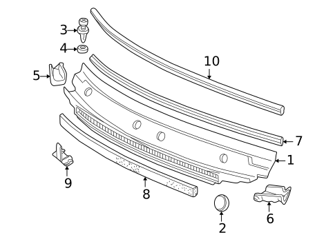 Cowl for 2002 Land Rover Discovery #0