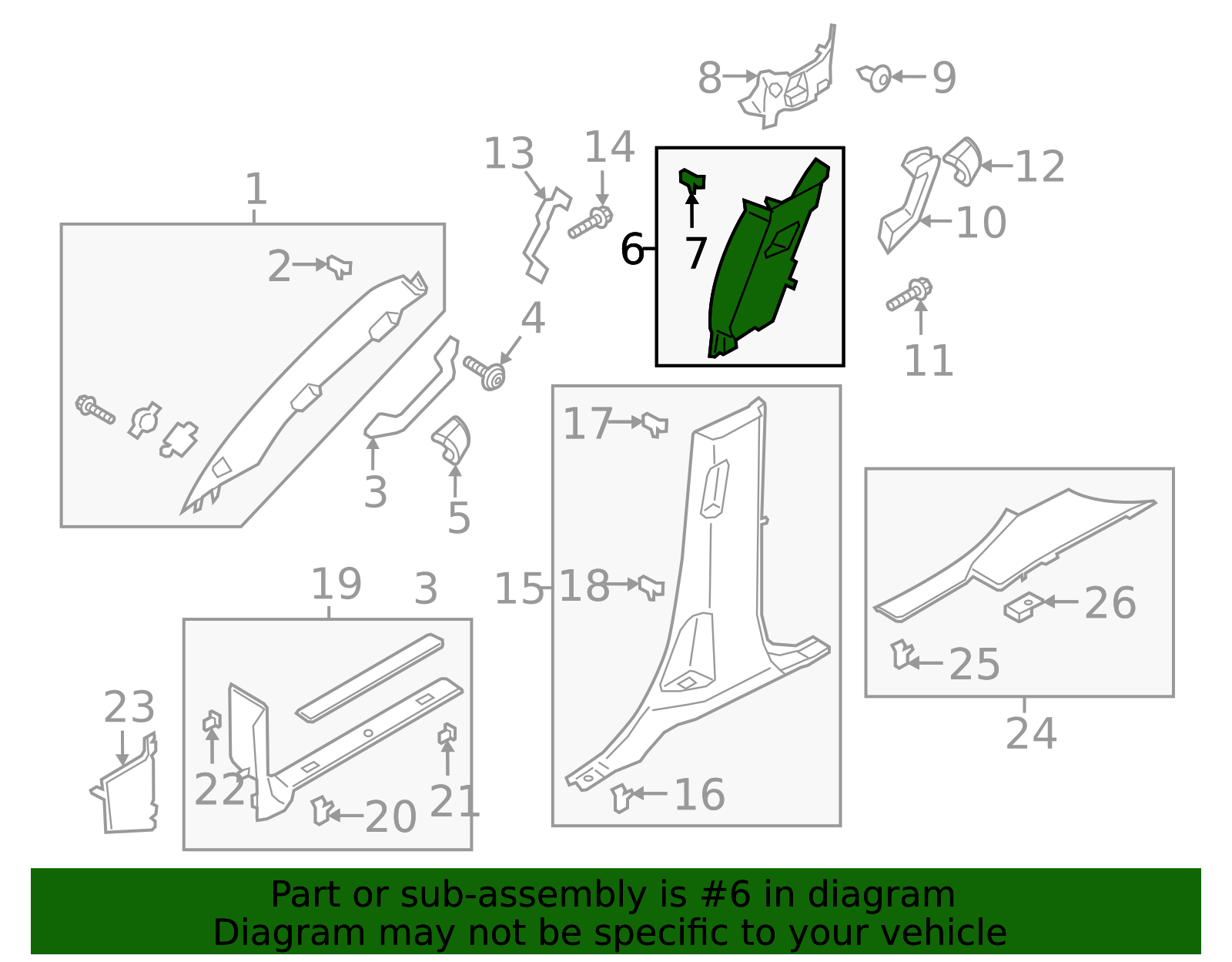JL7Z-7824346-BF - Panel Assembly Body Side Inner 2022-2024 Lincoln ...