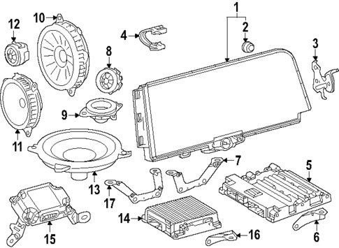 Sound System for 2025 Toyota Crown Signia #0