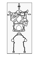 68444866AA - Engine: Engine Timing Cover for Mopar Image