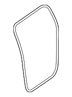 55359712AJ - Body: Surround Weather-strip for Mitsubishi Image