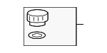 12642163 - Engine: Engine Oil Filler Cap for GM Image