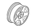4D0601025ADZ17 - Suspension: Wheel, Alloy for Audi: A8, A8 Quattro, S8 Image