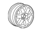 4D0601025TZ17 - Suspension: Wheel, Alloy for Audi: A8 Quattro, S8 Image