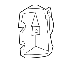 781407Z030 - Body: Tail Lamp Pocket for Nissan: Xterra Image