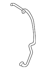 99156236302 - Body: Drain Hose for Porsche Image