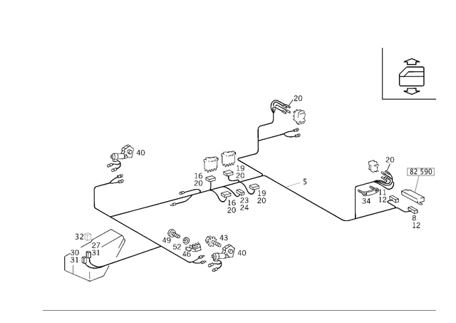 35451026 - Electrical System: Contact Socket for Mercedes-Benz: 190, 190D, 190E, 200, 200D, 260E, 280E, 300CE, 300D, 300E, 300SD, 300SE, 300SEL, 300SL, 300TD, 300TE, 380SE, 380SEL, 400E, 400SE, 400SEL, 500E, 500SEC, 500SEL, 500SL, 560SEC, 560SEL, 600SEL, 600SL, C220, C230, C280, C43 AMG, E420, E430, S420, SL320 Image image