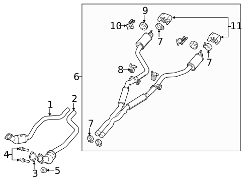 Exhaust Components for 2016 Dodge Challenger #0