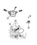68163808AB - Restraints: Air Bag Control Module for Mopar Image