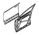 76003TD000 - Body: Door Shell for Hyundai Image