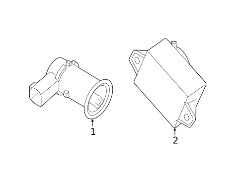 Parking Aid for 2017 Nissan Frontier #0