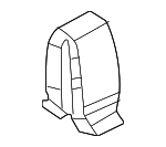 TK4868132 - Body: Windshield Pillar Trim Retainer for Mazda: CX-30, CX-50, CX-70, CX-9, CX-90, MX-30 EV Image