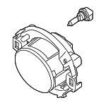 26150EA025 - Electrical: Fog Lamp Assembly for Nissan: Frontier, Xterra Image
