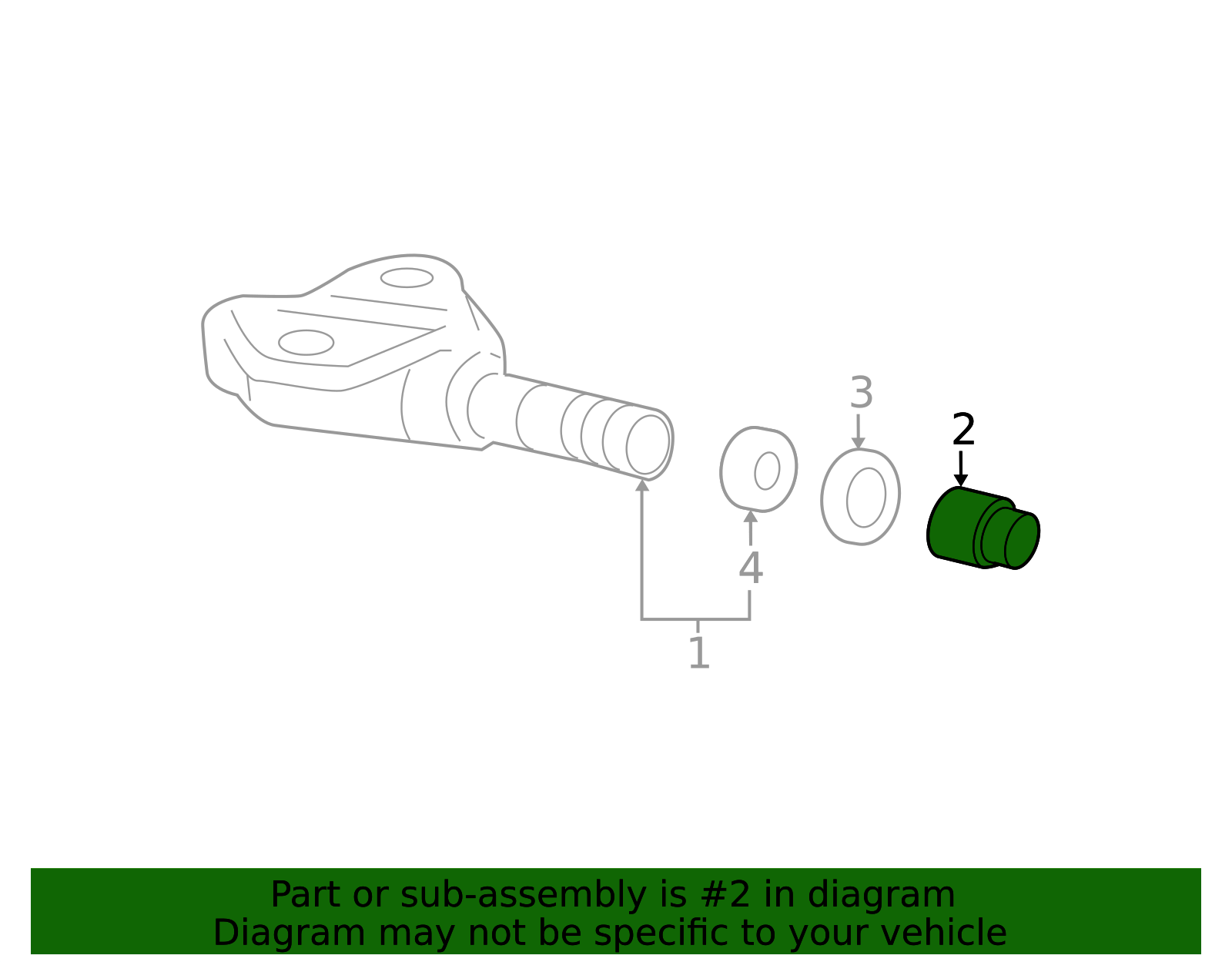 42754-TP6-A81 - 2010-2022 Honda - Tire Pressure Monitoring System (TPMS ...