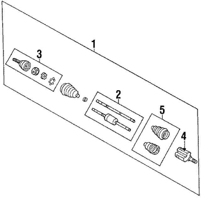 26021042 - : Axle Shaft Assembly for GM Image