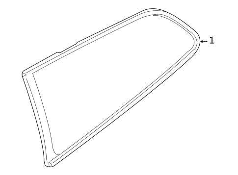 Glass & Hardware for 2013 Volvo C30 #0