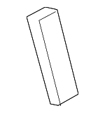 MB344738 - : Quarter Glass Fastener for Mitsubishi: Eclipse, Galant, Lancer, Mirage, Montero, Montero Sport, Outlander, Outlander PHEV Image