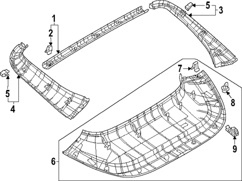 Interior Trim for 2023 Nissan Z #0