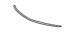 74121SJAA02 - Body: Hood Seal for Acura Image