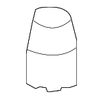 74175SJA000 - Body: Hood Stop Buffer for Acura Image