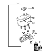 5191826AA - Brakes: Master Cylinder To Booster Seal for Mopar Image