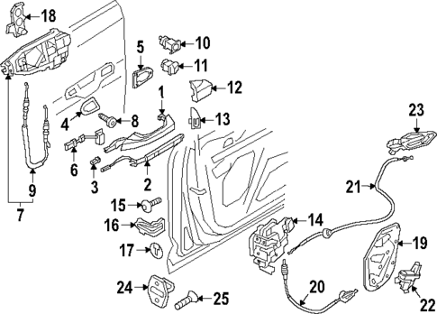 Front Door for 2024 Audi SQ8 e-tron #1